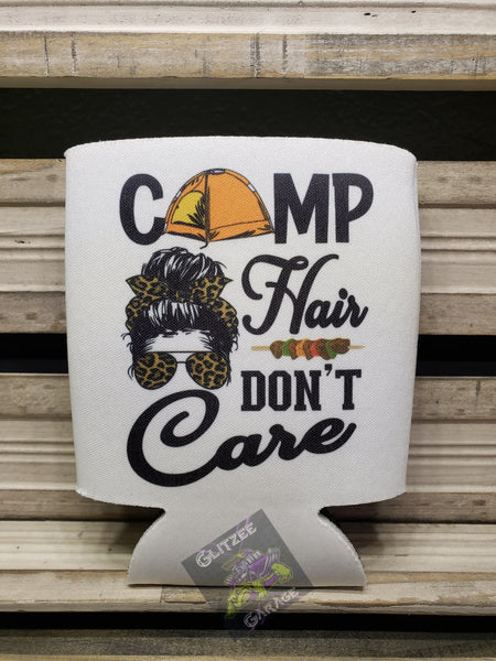 12oz Soft Koozee - Camp Hair Don't Care
