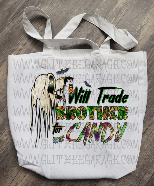 Tote Bag - Will Trade Brother For Candy