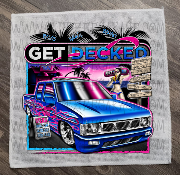 Tumbler Towel (Microfiber) - Get Decked - Nissan '22 (GD)