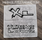 Tumbler Towel (Microfiber) - XL - Xtreme Lowz